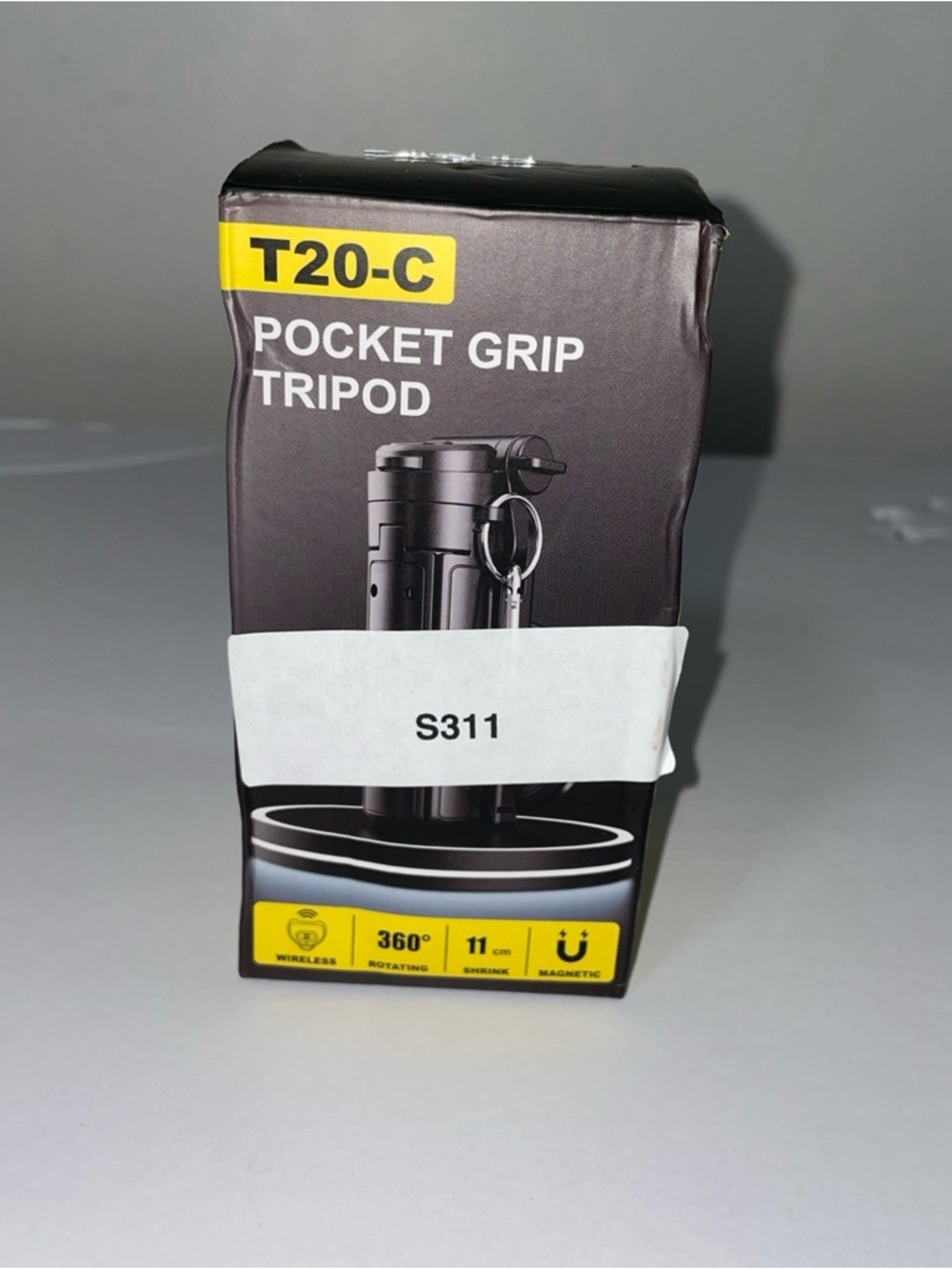 T20-C Pocket Grip Tripod - Black